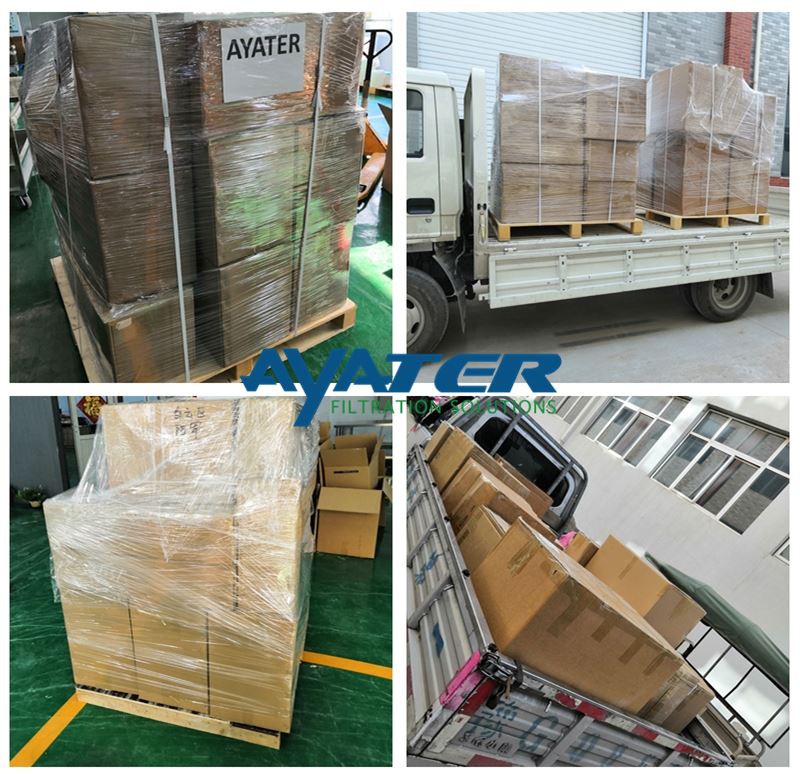 compressor filters for shippment
