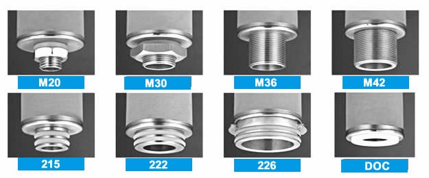 sintered-powder-filter-element-connectors sintered-powder-filter-element-connectors